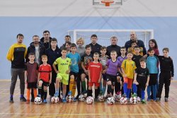 Юні футболісти з Підгірців та Козина провили спільне тринування