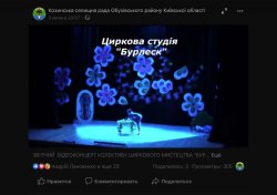 ЗВІТНИЙ ВІДЕОКОНЦЕРТ КОЛЕКТИВУ ЦИРКОВОГО МИСТЕЦТВА "БУРЛЕСК" 