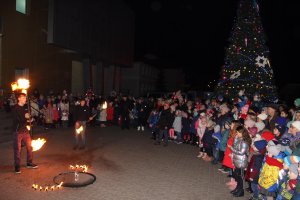 Відкриття головної ялинки Козина